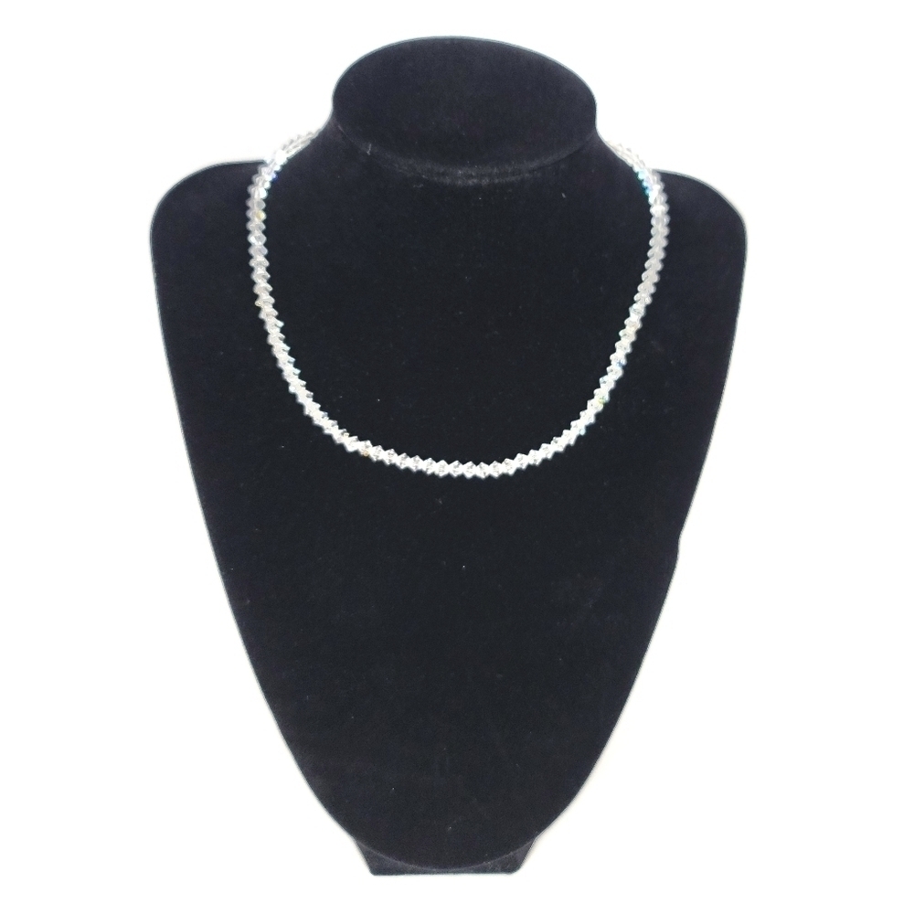 Crystal Necklace and Earring Set